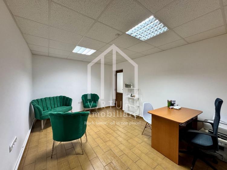Apartament cu 3 camere, 55mp utili, decomandat, parter inalt, Centru