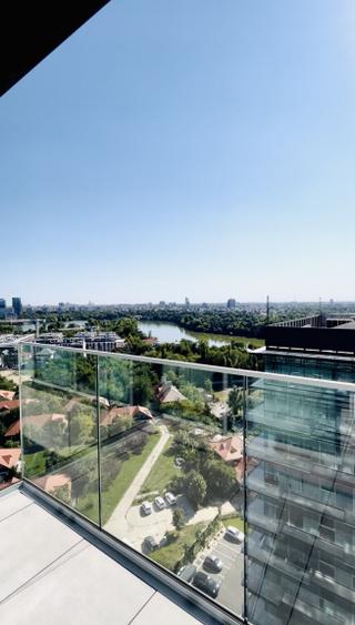 Luxury 3-Bedroom Apartment | 14th Floor | UpSite Floreasca | Panoramic Lake View