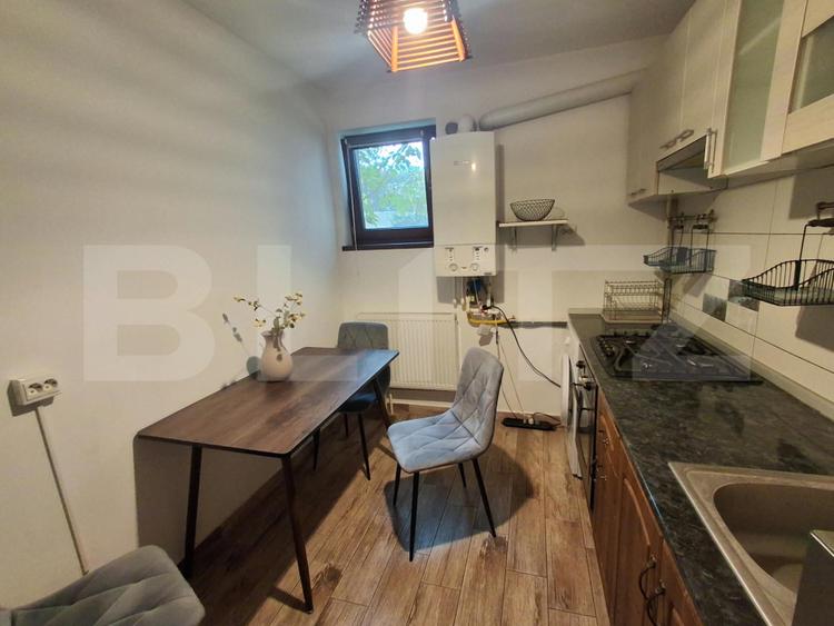 Apartament cu 1 camera, 34 mp + curte propie 28 mp, zona Rediu