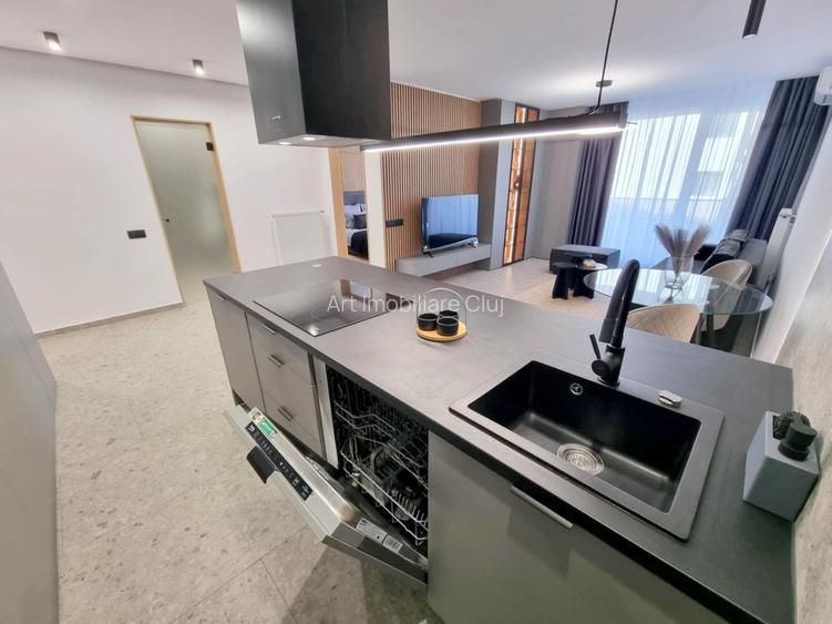 2 camere, bloc nou, cu garaj, mobilat LUX, in Marasti, strada Dunarii - 9