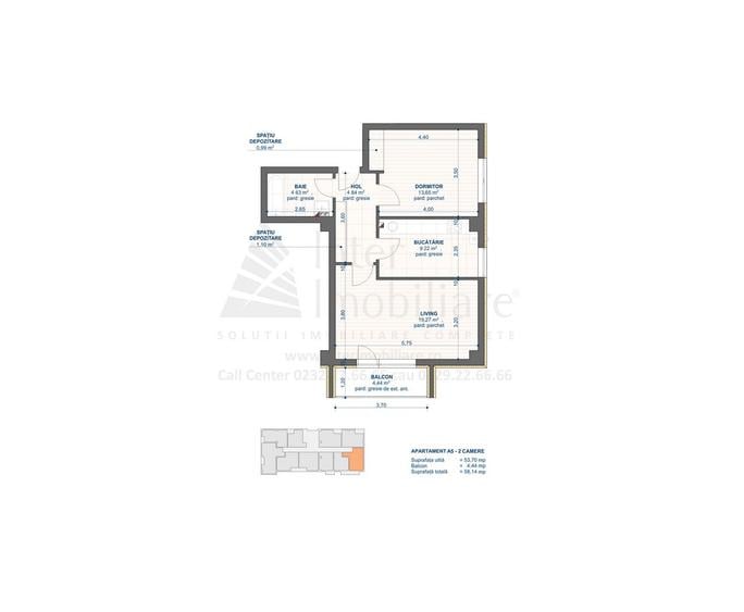 Apartament 2CD CUG - Tehnopolis COD 152247