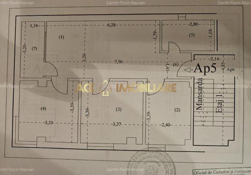 3 Camere de inchiriat | Damaroaia | Mobilat-Utilat | Centrala