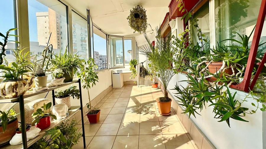 Apartament 2 camere Dorobanți, terasă 16,8 mp, vedere superbă