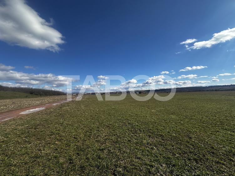 Teren de vanzare 2200 mp si deschiderea de 28 ml in Sibiu