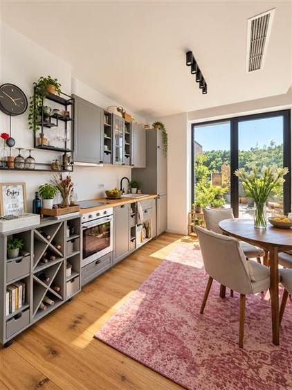 Apartament premium 3 camere | Amber Forest | Vedere spre Padurea Baneasa | Teras