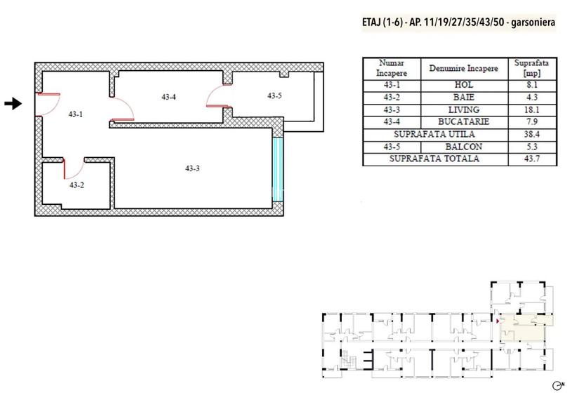 Studio nou de vânzare | Zona Berceni – Metalurgiei |Comision 0% - 2