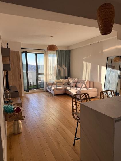 Apartament 2 camere in The Wings. View pe sud!