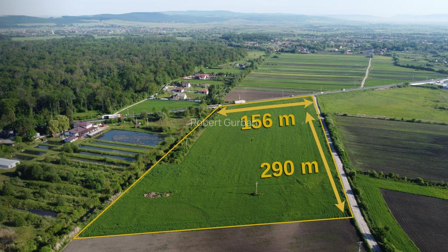 Teren Industrial la 8 min. de Brasov 45.000 MP | 156m Deschidere DN11 - 2