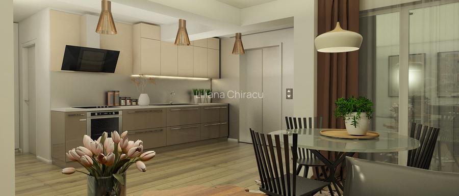 PROPRIETAR  Apartamente 3 camere  lux -1 apartament /nivel  Polona - 3