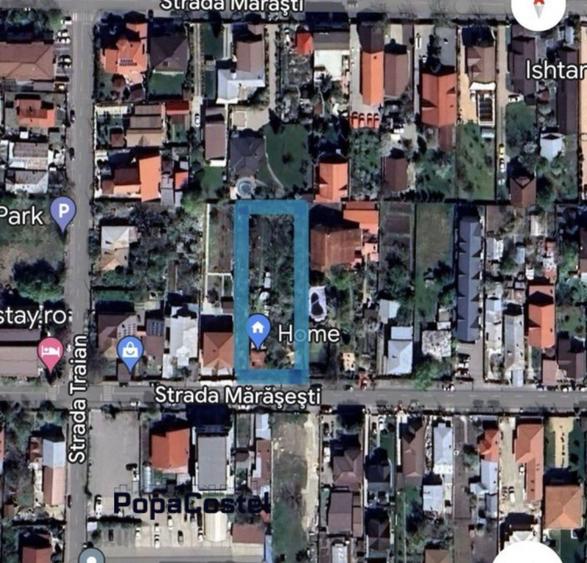 Otopeni central teren intravilan 970 mp langa viitor metrou, toate utilitatile