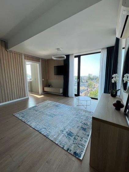 Fully Furnished  2 room Apartment Underfloor Heating Mamaia Blvd