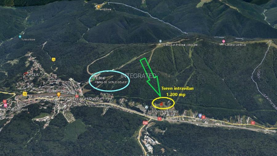 Teren intravilan 1.200 mp Malu Ursului - Predeal - 7