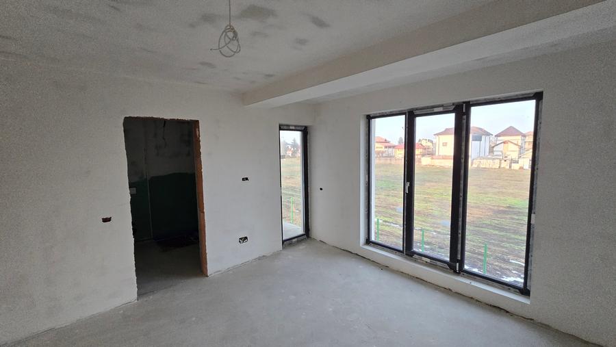 Casă nouă 4 camere Bolintin Vale – încălzire în pardoseală, teren 320 mp, terasă