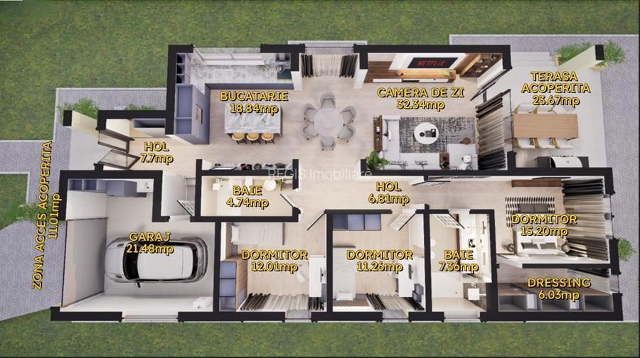 CASA INDIVIDULALA LUX STUPINI | 4 Camere cu facilitati unicat - 3