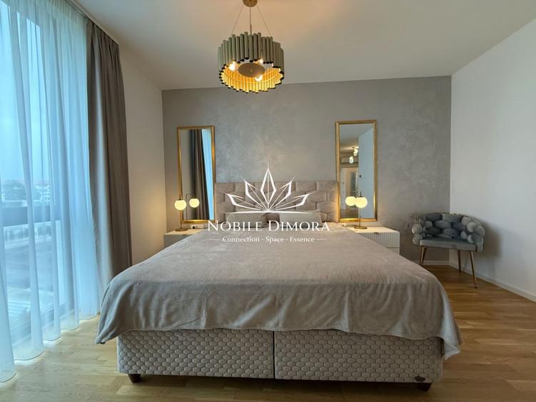 ISHO - Apartament cu 4 camere de lux, 2 bai, 2 balcoane, parcare privata