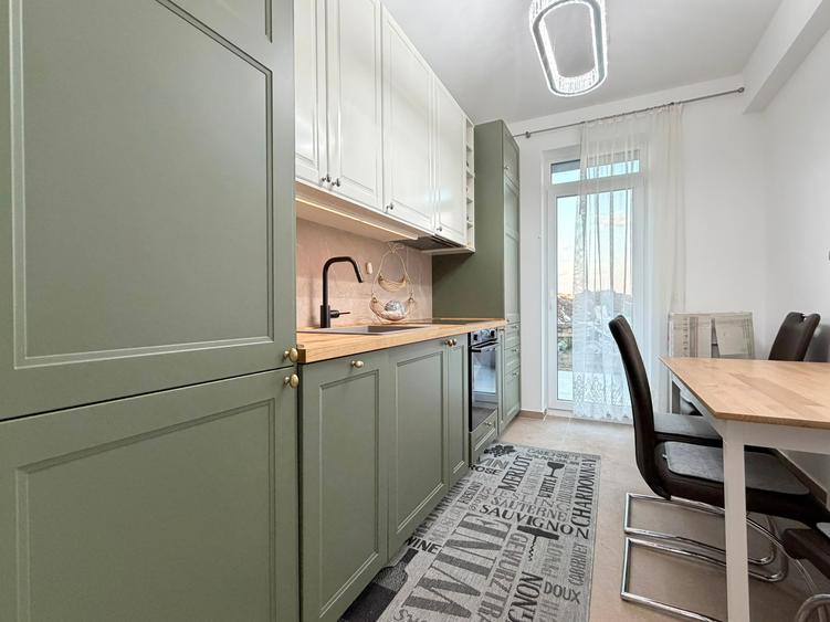 2 camere + terasa 15.75 mp + gradina intr-un bloc nou in Braytim