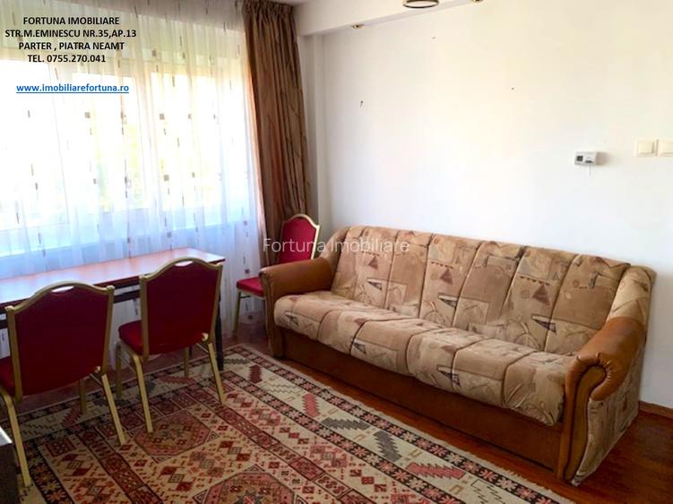 Apartament 2 camere, loc de parcare, zona Centrala-Inspectoratul Scolar- P.Nt. - 8