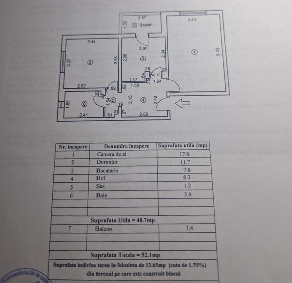 - Apartament 2 camere confort 1 decomandat, Zona Buzaului.