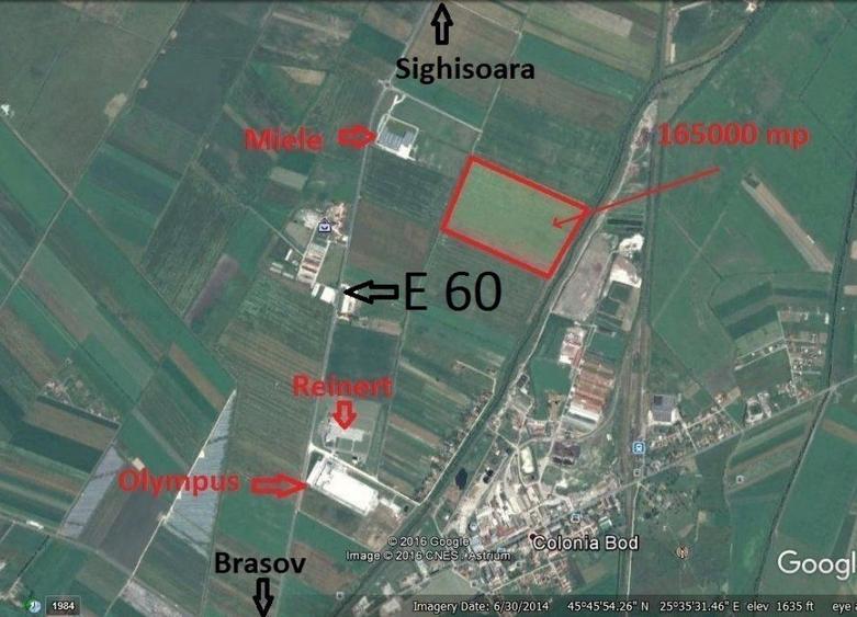 Teren Intravilan Pretabil Industrial Logistica