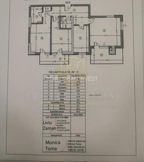 Quartz Residence 3 camere 96 mp PREMIUM - 1