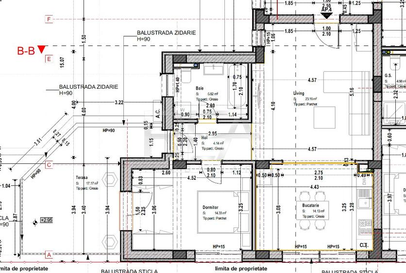 Apartament 2 camere bloc tip Boutique la 5 minute de Unirii