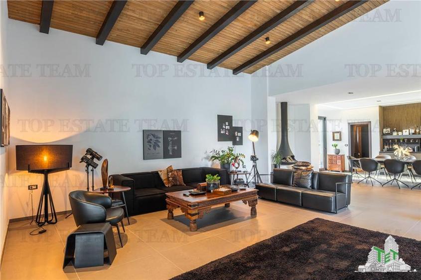 Casa moderna in Corbeanca cu 5 dormitoare si instalatia pentru piscina pregatita