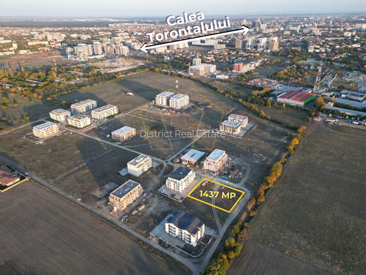 COM 0% Teren de bloc cu 22 de apartamente si utilitati | Torontalului - 2