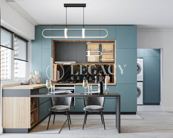 Apartament 2 camere, tip 4A, 4B, 5A, 5B - Copou Garden Residence