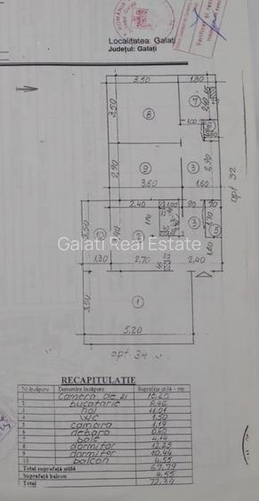 3 decomandate 72 mp PS-uri Tiglina 3  etaj 1/4 CT Garaj  115000E - 8