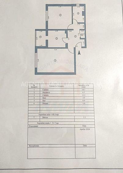 🏡 Apartament 2 camere decomandate, parter  – Micro 39, Galați - 6