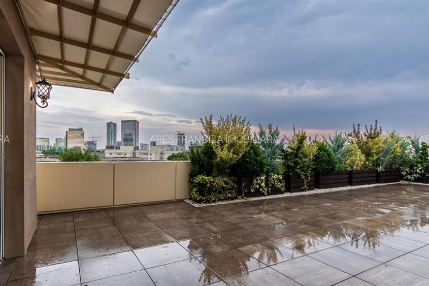 AVIATIEI  HERASTRAU,PENTHOUSE, 4 CAMERE, 258 MP, TERASA 110 MP, PANORAMIC VIEW - 17