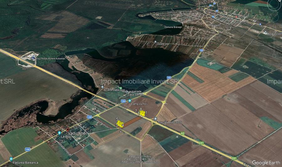 Autostrada Soarelui , iesire Branesti - 3
