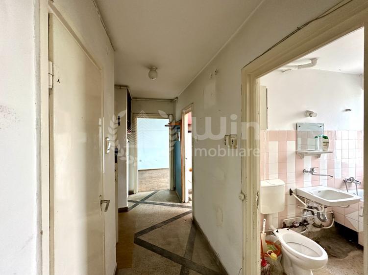 Apartament 2 camere decomandat | Etaj 3/4 | Centru