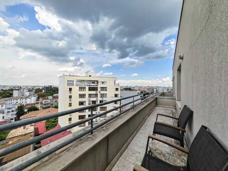 Studio ultracentral - Maria Rosetti 38, priveliște panoramică, terasă, boxă - 4