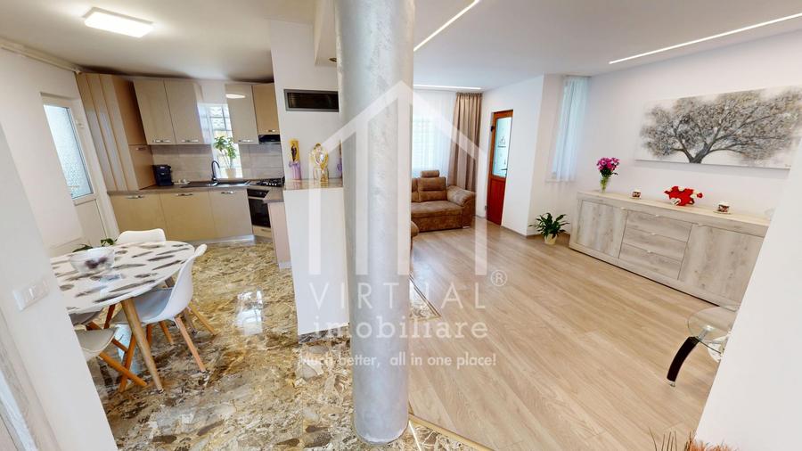 Casa de vanzare in Sibiu, cu 5 camere, de 122 mp, mobilata si utilata