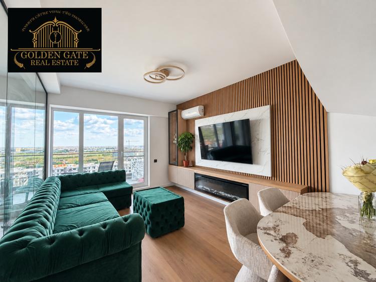 Duplex 4 camere | 137,3 m² total | Mobilat și utilat | 3 băi | 2 X Parcare