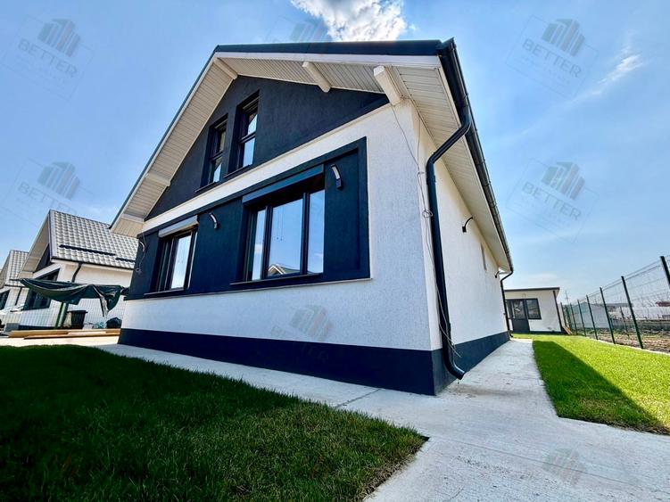 Casă nouă | 4 camere, de vânzare individuală | Berceni | 406 | Asfalt | La cheie