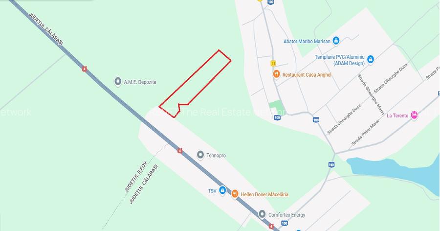 FRUMUSANI– ORASTI | TEREN 7.630 MP | DUBLA DESCHIDERE 28 M