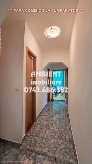 Apartament cu 3 camere, mobilat si utilat, etaj 3, VASLUI zona CENTRU;