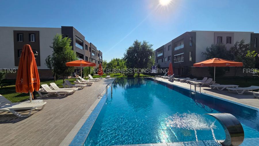 GARSONIERA in Complex cu Piscina zona Otopeni bloc NOU
