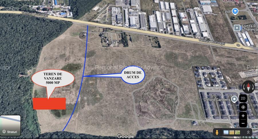 Teren de vanzare in Voluntari Pipera spre padure - 2