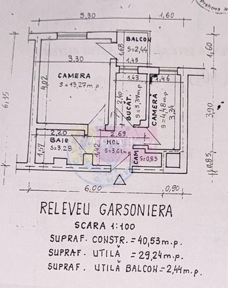 Garsoniera cu birou si balcon de vanzare in Campina - 3