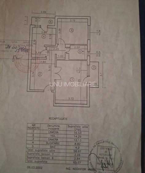 2 camere D- Pacurari Autocenter- 65 mp - 118000 euro - 3