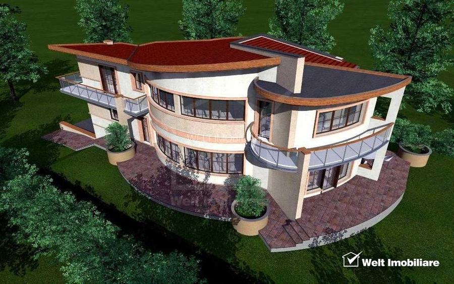 Casa cu arhitectura unica, 257 mp utili, 725 mp teren, Tineretului - 4