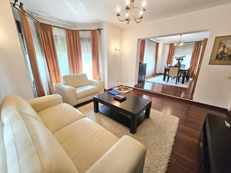 Baneasa vav Liceul Francez 6cam+4bai+garaj Curte 563mp Constr 2003 - 3