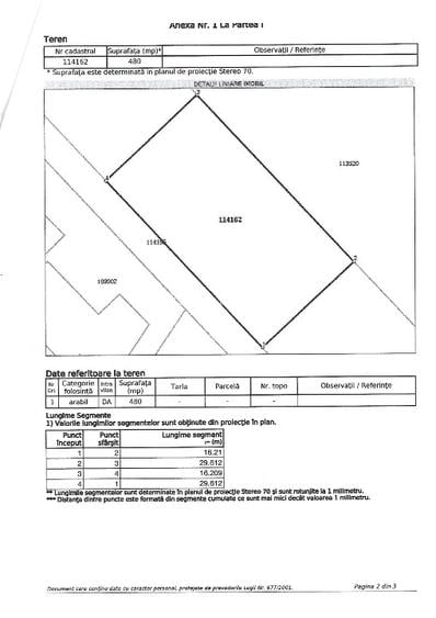 Teren de vanzare in Otopeni, Str. Traian Vuia - 3