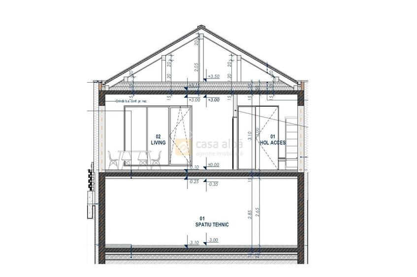 Sararie - vis-a-vis de Exclusive, teren 239mp cu autorizatie casa D+P - 3