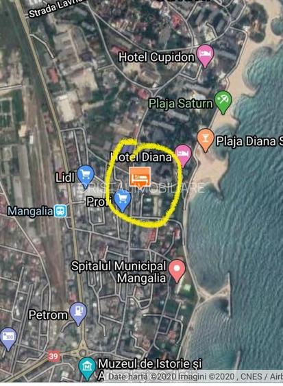 Apartament 2 camere, Mangalia, cu vedere la Mare. Zona Plaja Diana Saturn. - 7