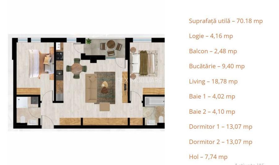 Apartament bloc nou, 3 camere- Aradului - 5