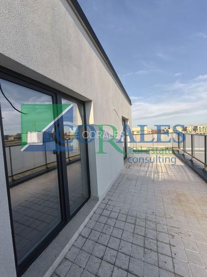 2 camere, 56 mp suprafata utila, 49 mp Balcon + 2 Locuri de paracre - 4